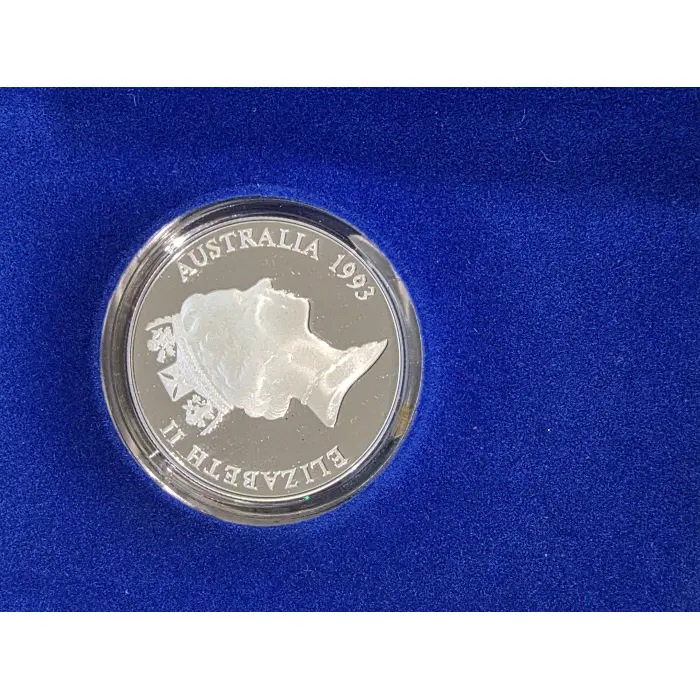 1992 and 1993 birds of Australia $10 silver proof bundle