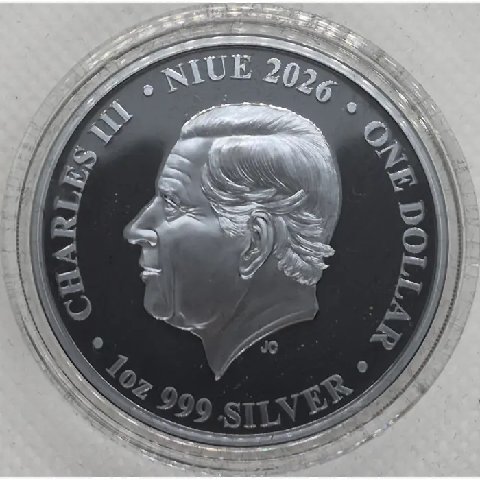 2026 Lunar Horse 1oz Black Proof