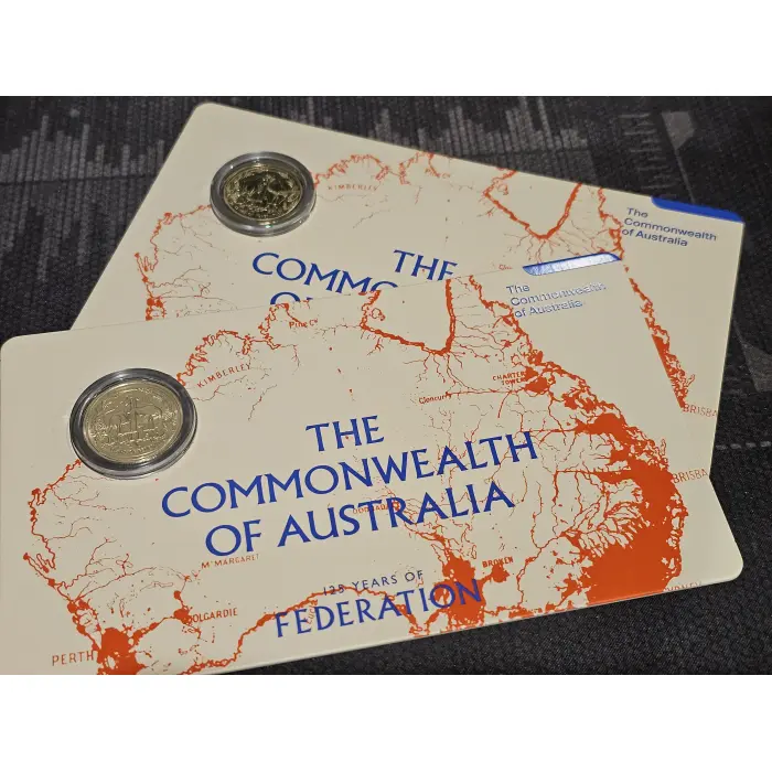 2026 $1 Coin Pack Uncirculated Commonwealth 125 Years of Federation