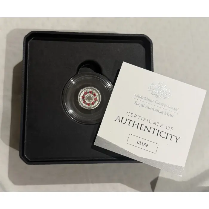 2025 $2 80th Anniversary silver proof 