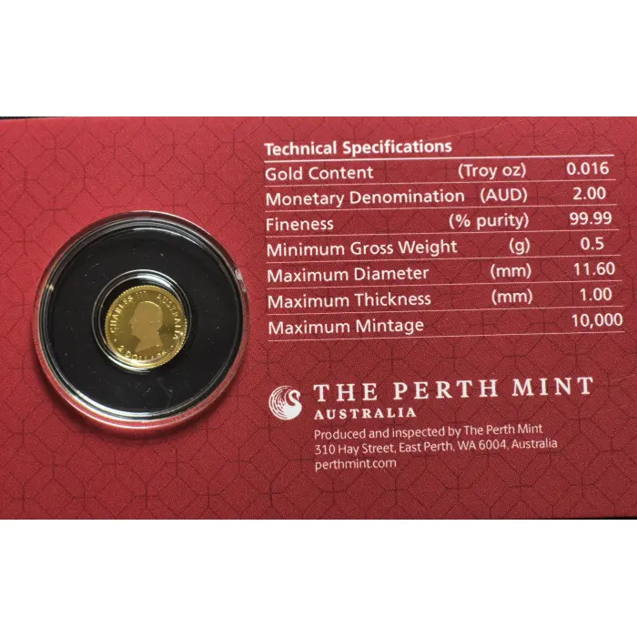2026 Year of The Horse 0.5g Gold