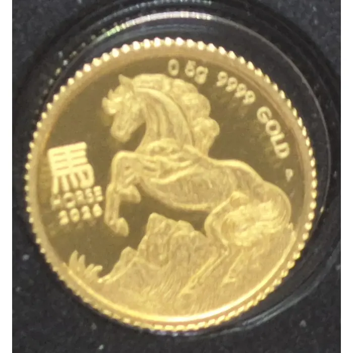 2026 Year of The Horse 0.5g Gold