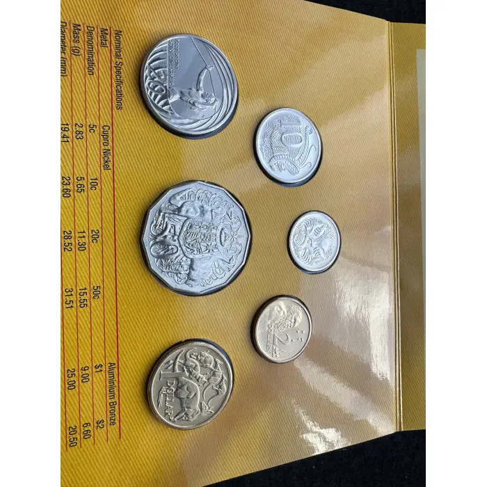2007 Year of the Surf Lifesaver 6 Coin Uncirculated Set  Celebrate 100 years of 