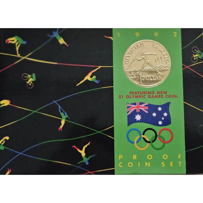 1992 Australian Proof Coin Set – Barcelona Olympic Games Edition