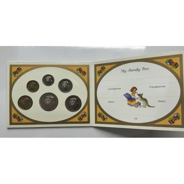 2003 Baby Mint Set UNC with medalion 7 coin