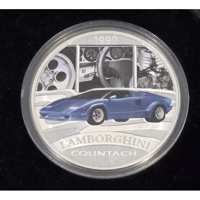 2006 Tuvalu International Classic Cars silver set