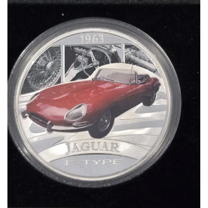 2006 Tuvalu International Classic Cars silver set