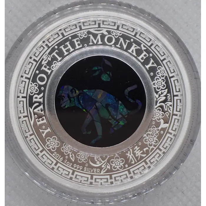 2016 Australian Opal Lunar Monkey 🐒 