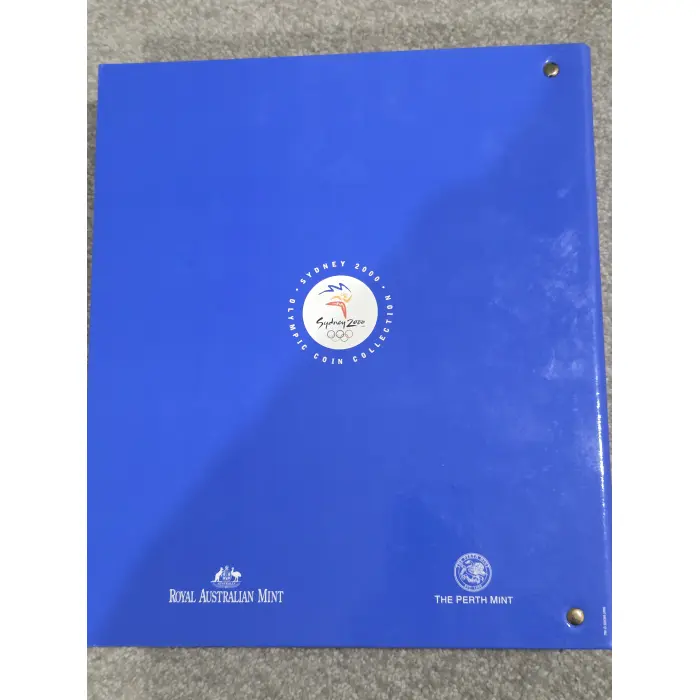 2000 Sydney Olympics 28 coin complete set in folder Perth Mint