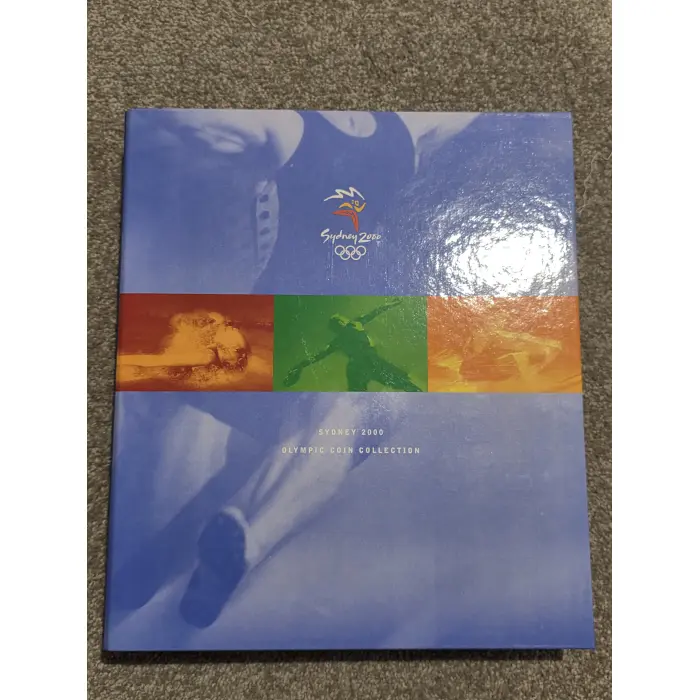 2000 Sydney Olympics 28 coin complete set in folder Perth Mint