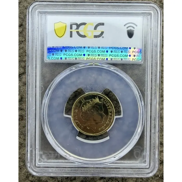 2013 $2 Coronation Coloured Coin PCGS MS64