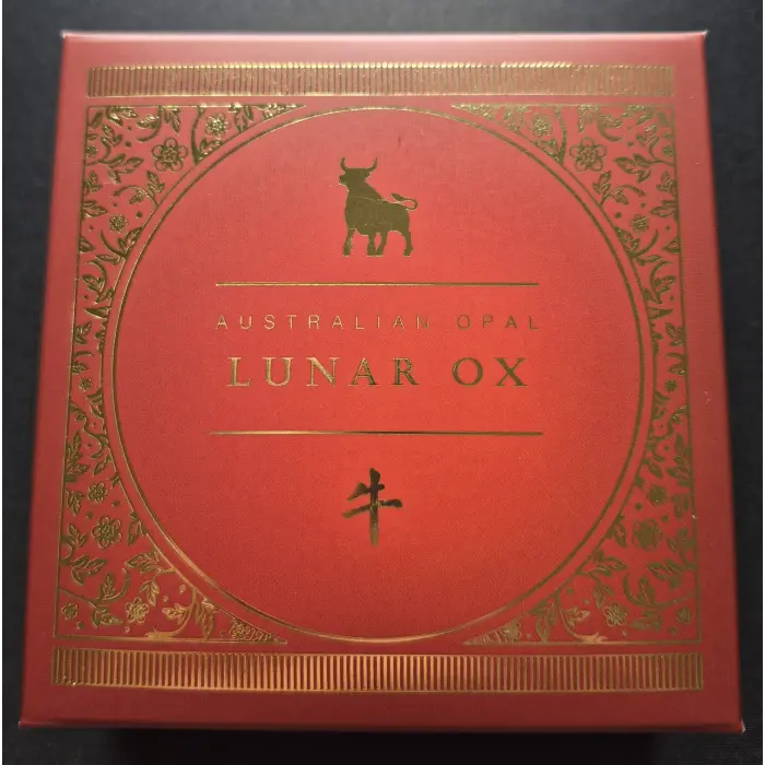 2021 Australian Opal Lunar Ox 🐂 