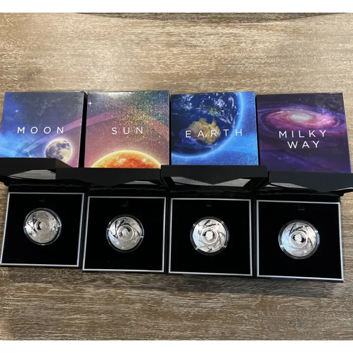 The Earth & Beyond coin set 2018-2021 