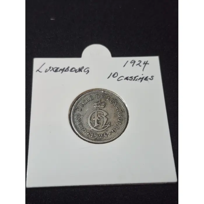 1924 10 CESTIMES LUXEMBOURG 🇱🇺 