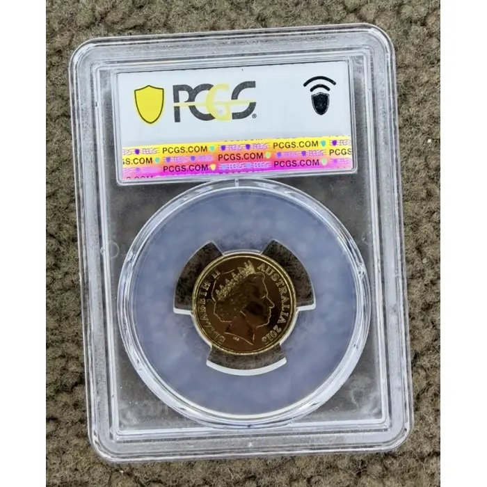 2013 $2 Coronation Coloured Coin PCGS MS66