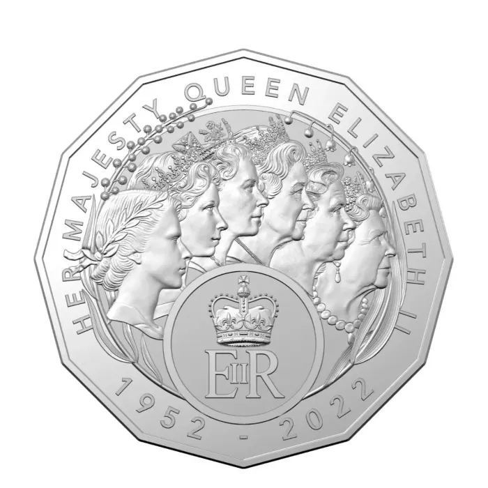 2023 UNC Queen Regina Tribute 50c Coin 