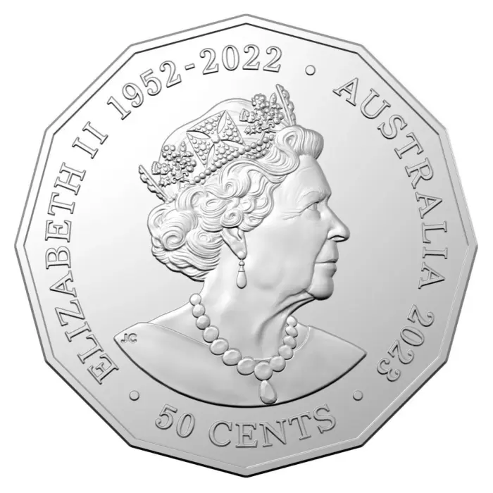 2023 UNC Queen Regina Tribute 50c Coin 