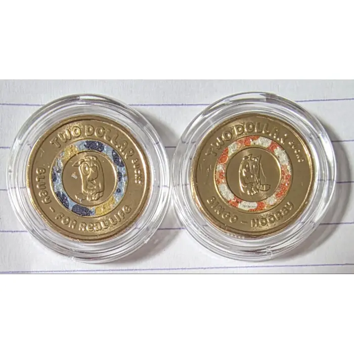 🐾 2026 Bluey 7-Coin Complete Folder Set 🪙