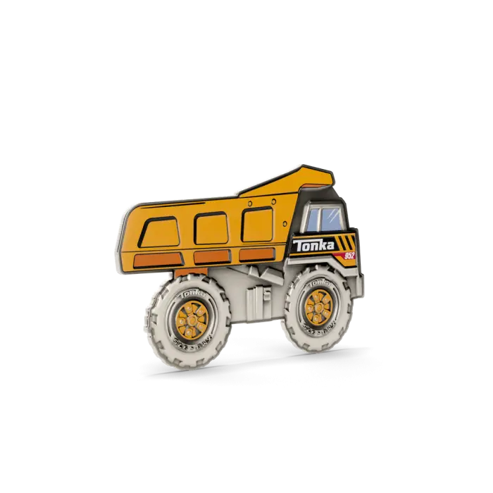2026 Hasbro - Tonka - Trucks Dump Truck 1oz Silver Agoro Presentation 