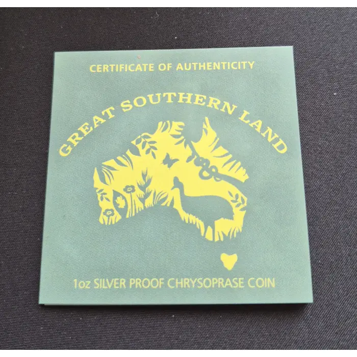 2024 Great Southern Land Chrysoprase