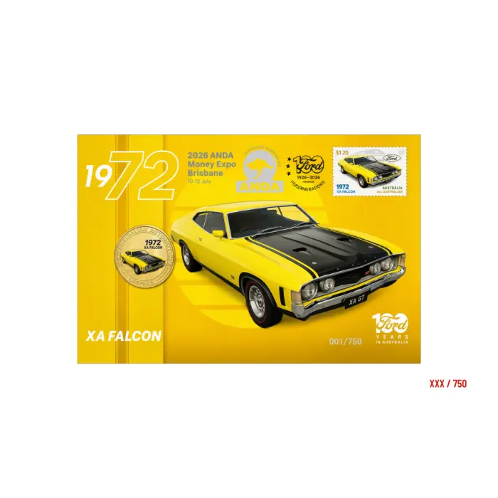 2026 ANDA Money Expo Brisbane 1972 Ford XA Falcon PNC Limited To 750 Made - Individually Numbered