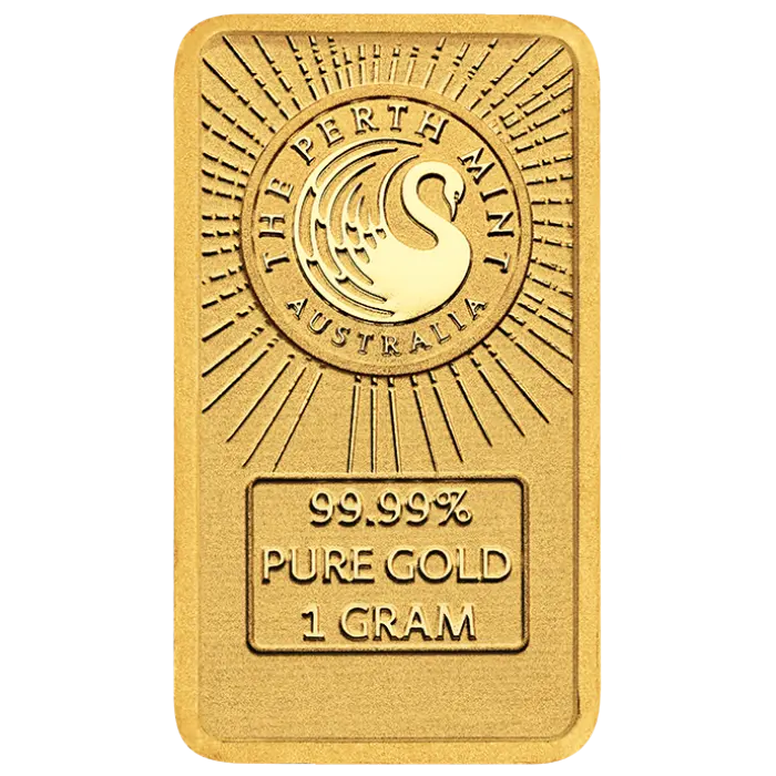 Dune 1g Gold Coloured Minted Bar