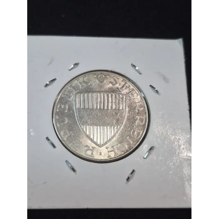 1972 Austria 10 Schilling Silver Coin – Vintage Austrian Currency