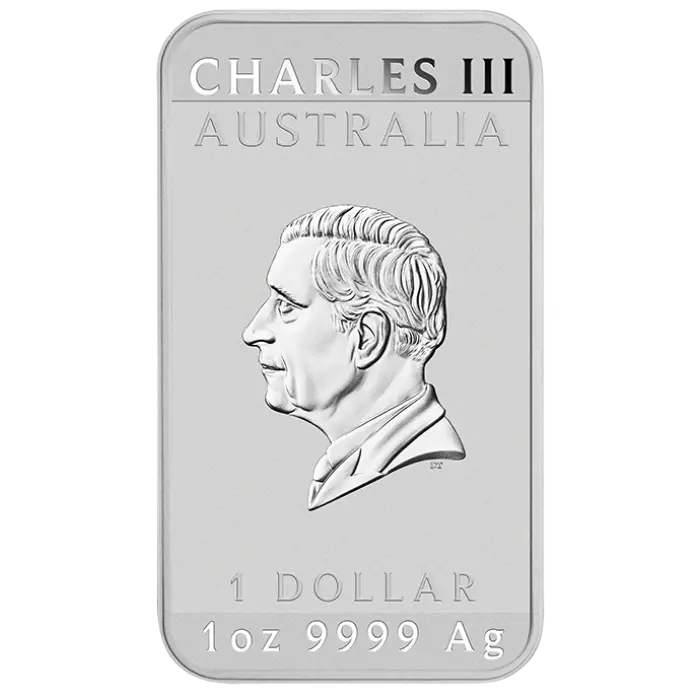 2026 Lunar Horse 1oz Silver Bullion Coloured Minted Rectangular Perth Mint 