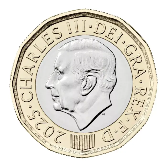 2025 £1 ONE POUND honeybee  RARE LOW MINTAGE KING CHARLES UNC BEES COIN FROM A 