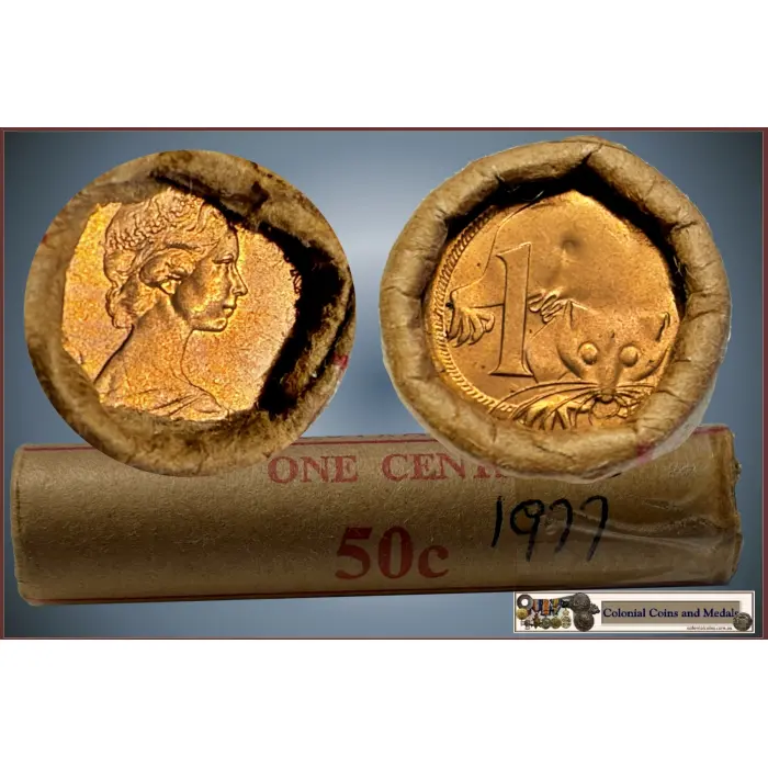 1 Cent 1977 Royal Australian Mint Roll