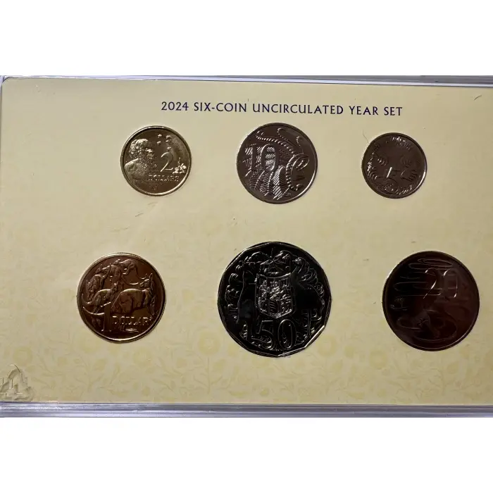 2024 RAM Change of Monarch Six-Coin UNC Year Set
