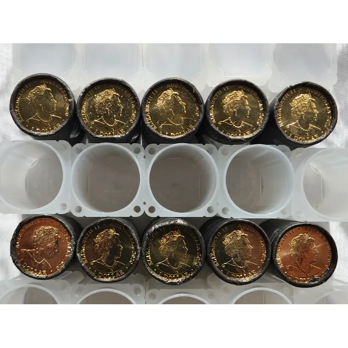 2020 $1 Centenary of QANTAS 20 coin Cotton & Co. Rolls x 10