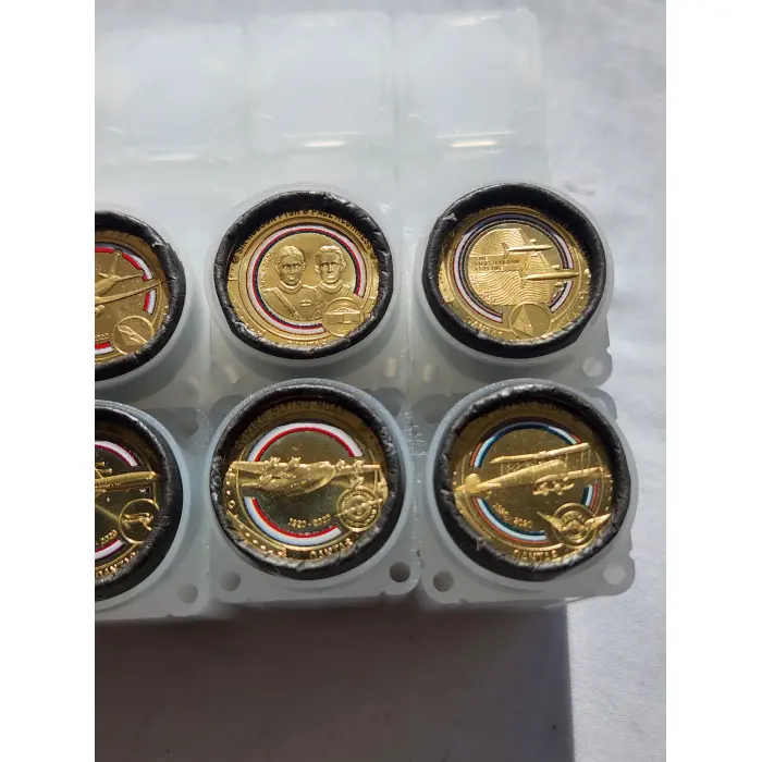 2020 $1 Centenary of QANTAS 20 coin Cotton & Co. Rolls x 10