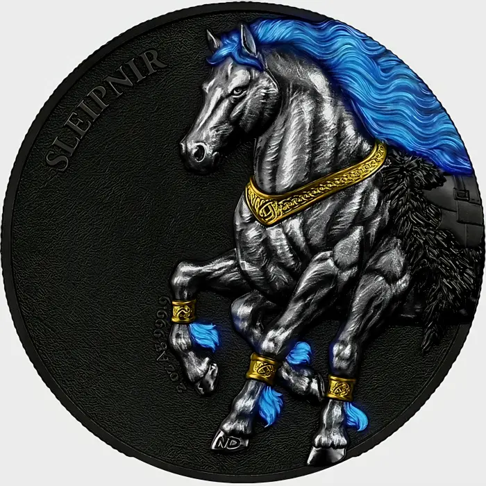 Sleipnir Ultra Double High Relief – Germania Beasts 10 Mark 2oz Germania 2026