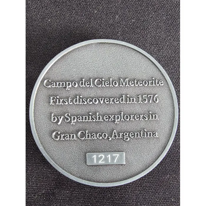 Campo Del Cielo Meteorite  medallion #1217
