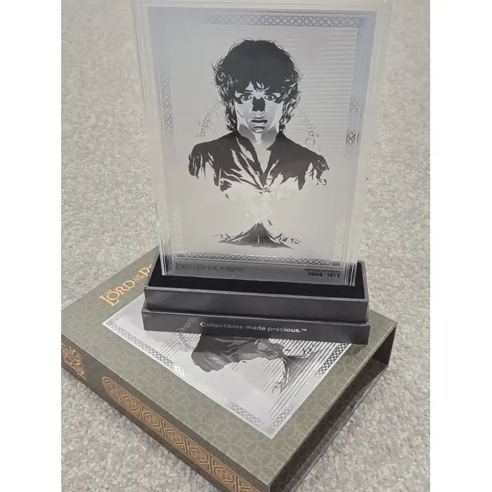 AGORO LORD OF THE RINGS Frodo's Journey 5g .999 Silver Foil #899/1975