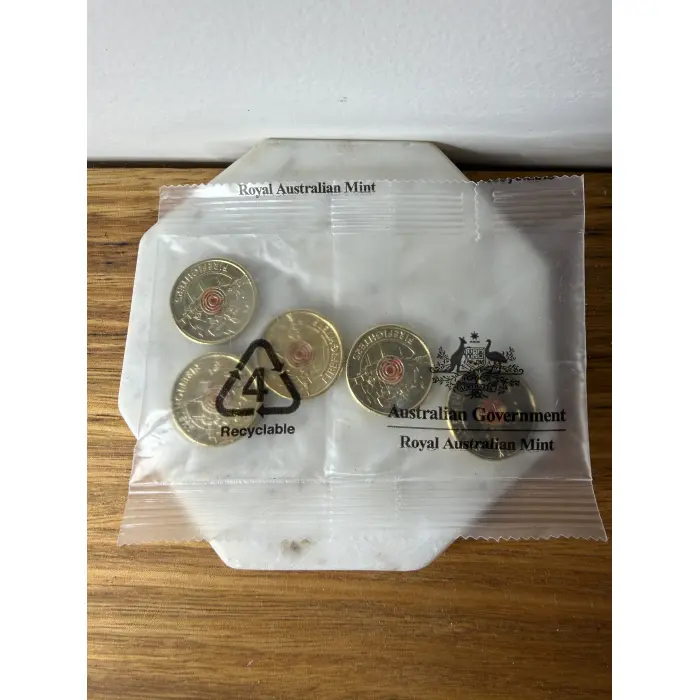 SEALED (UNC) 2020 Firefighters 5-coin ram bag (5x coins)