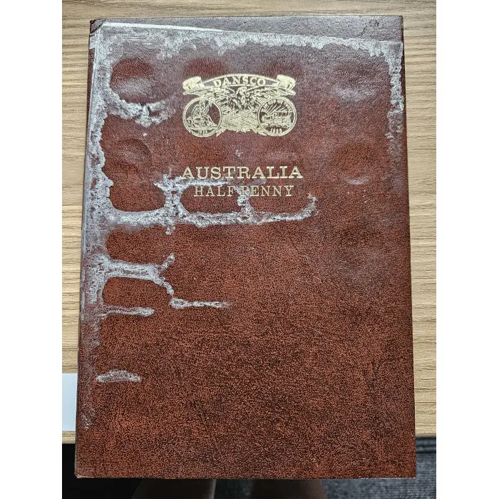 AUSTRALIAN PRE-DECIMAL HALFPENNY COLLECTION 1911–1964 – DANSCO ALBUM 