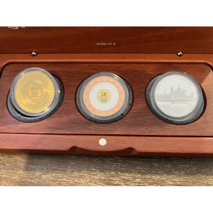 Melbourne 2006 Three Coin Set