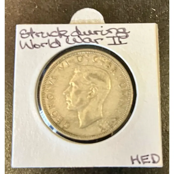 Great Britain 1941 King George VI Half Crown