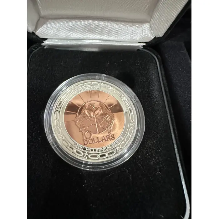 Millenium coin series 3 coin set Past Present Future 