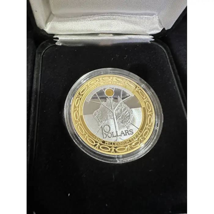 Millenium coin series 3 coin set Past Present Future 