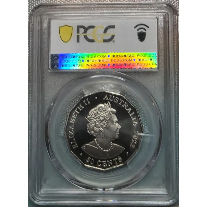 PCGS MS 69 - 2022 50C Elizabeth II Platinum Jubilee
