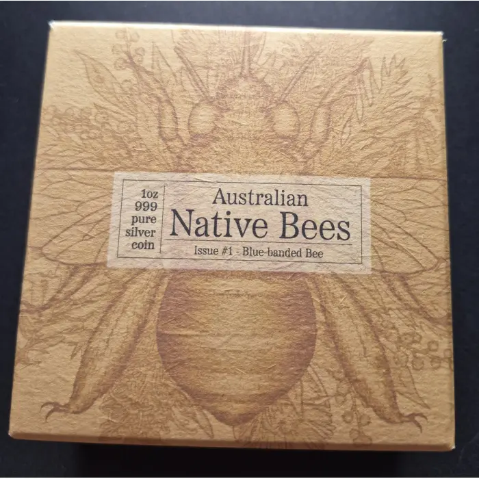 2025 Native Bees 🐝  Blue Banded