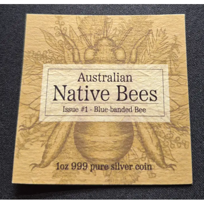 2025 Native Bees 🐝  Blue Banded