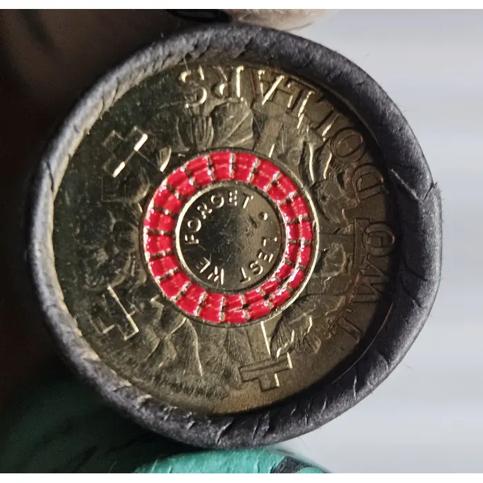 Australian $2 Commemorative Military Related Coin Roll Bundle