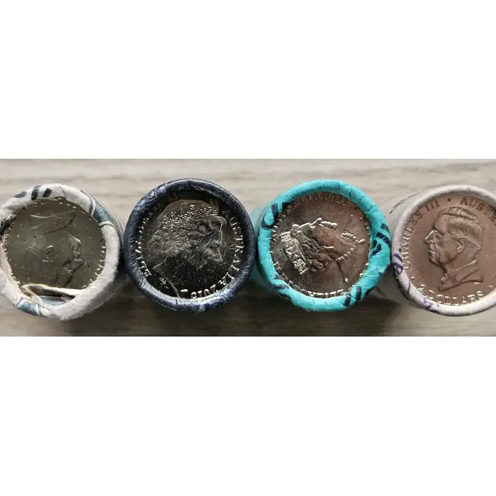Australian $2 Commemorative Military Related Coin Roll Bundle