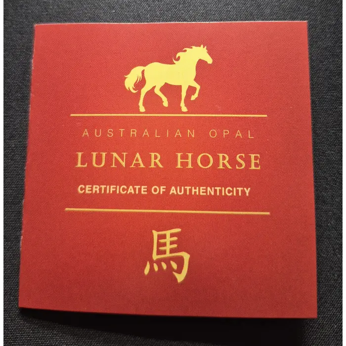 2026 Australian Opal Lunar Horse 🐎 