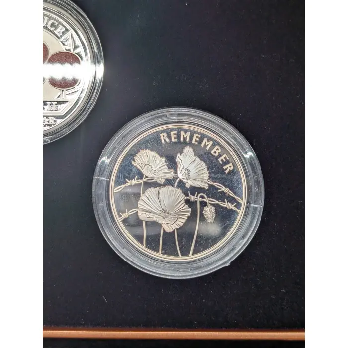 2018 Armistice Centenary Three Coin Silver Proof Set