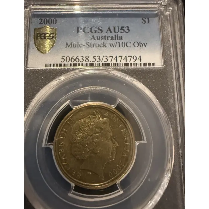 Au 53 2000 $1 Mule 